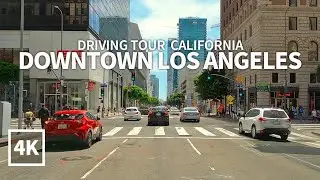 Driving around LA, LAX El Segundo to Downtown Los Angeles, California - 4K HDR - USA #subscribe