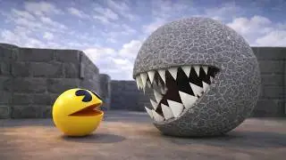 PAC-MAN vs Boulder Beast 🤪🪨