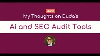 My thoughts on Duda's new SEO ai and audit tools