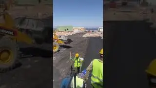 Asphalt paving Work in Neom Project