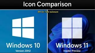 Windows11 vs Windows 10 || Icon Comparison || SA En-Tech-tainment