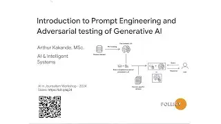 Prompt Engineering, and Adversarial testing of Generative AI by Arthur Kakande (Theory)