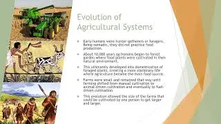 Chapter 7: Food and Agriculture