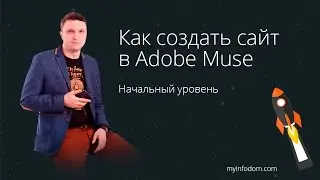Adobe Muse для начинающих. Adobe Muse начальный уровень. Конструктор сайтов Adobe Muse