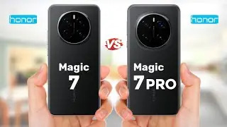 Honor Magic 7 vs Honor Magic 7 Pro || Full Comparison