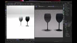 C4D 2024 Tutorial 8:Transparency in Redshift Part 1: Glass