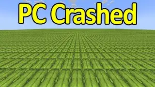 how to crash your pc in minecraft