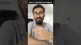 Get a Software Engineering job without any degree 