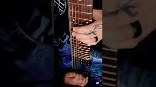 Jaming with Requiem Picks #requiempicks #gorillapickups #shorts #ibanez #djent  #8string