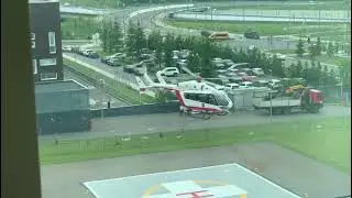 MBB/Kawasaki Bk-117 санавиации Москвы.