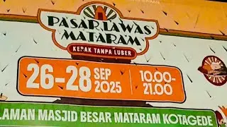 DAY 1 OF MATARAM OLD MARKET 2025 | KOTA GEDE YOGYAKARTA #mataramoldmarket