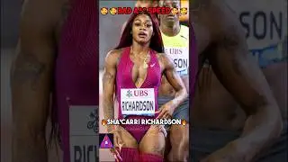 FEMALE FLASH - SHA'CARRI Richardson!🔥🏃‍♀️ #shorts  #viral  #trending