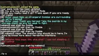 Herobrine's Mansion Del 1 - 2 bossar detta blir roligt! (med musnos123)