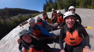 Half Day Rafting on the Kicking Horse River - Go Pro Ambassador Bare Kiwi Comes to Golden, BC