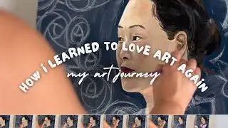 How I Learned to Love Art Again | Painting My Journey in Hanbok