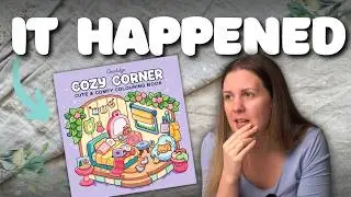 I FINALLY Tried A Coco Wyo Coloring Book 😅 Cozy Adult Coloring?!