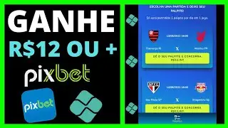 URGENTE PROMOÇÃO BOLÃO PIXBET GANHE R$12 OU + Melhor Site Pra Ganhar Dinheiro