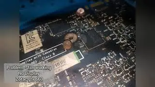 Zotac gtx 660 no display fixed