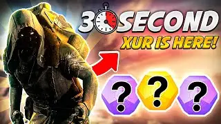 DESTINY 2 | 30 SECOND XUR | 12 MAY 2023