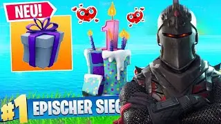 ich ÖFFNE das *NEUE* LEGENDÄRE GESCHENK in FORTNITE!