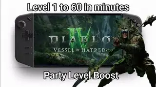 How to power level in Diablo 4 Vessel of Hatred | Filipino Guide and Gameplay