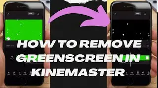 how to remove green screen in kinemaster