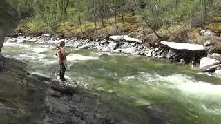 С рыбалкой к водопаду.