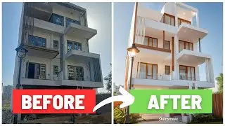 House Elevation Design With AI | घर को कोनसा कलर लगाए  | House Color Selection | #housedesign