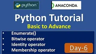 Python tutorial day-6 by Sharadji basic to advance #python #pythonprogramming #coding