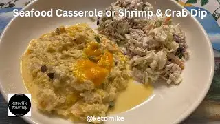 Savor the Sea: Irresistible Seafood Casserole/Dip Recipe | Easy and Delicious! Game Day Snacks