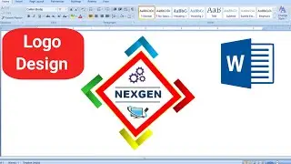 MS Word me logo design kaise kare | How to create logo design in MS Word | Logo design