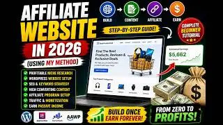 How to Build an Affiliate Marketing Website in 2022(Using My Method)