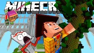 TOY STORY ADVENTURES | FORKY AND THE BEANSTALK | MINECRAFT XBOX