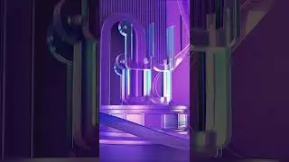 Cinema 4D | អក្សរ​ ឃ - Letter Kho | Typography | Loop Animation