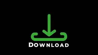 Download icon green screen.
