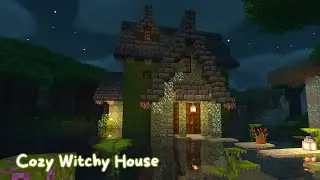 Minecraft Relaxing Longplay - Cozy Witchy Cottage - (No Commentary) 1.20 🍀