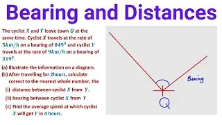 Bearing and distance,  the best approach