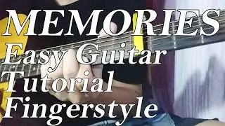 Maroon 5 - Memories (Fingerstyle Guitar Cover) Part 1