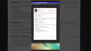 Open source resume builder 
