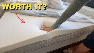 Serenity Temperpedic Matress Topper from Costco - Review & Comfort Test!