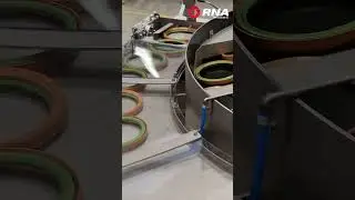 Bowl Feeder for Retaining Ring | Vibratory Bowl Feeder for Rings | RNA Automation #bowlfeeder