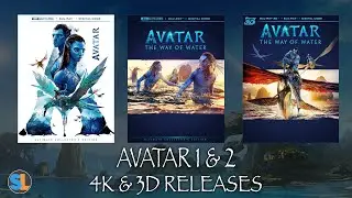 100gb! 😳 Avatar The Way Of Water 4K & 3D Blu-ray Releases