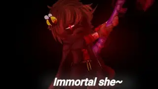 ||meme||Immortal she~||GachaClub||Майншилд АУ||Immortal!Моддичат, Бог Смерти||