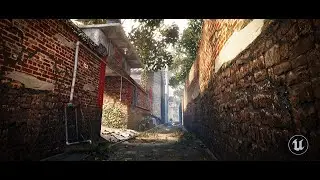 Suburban Alleyway | A Graphical Showcase in Unreal Engine 5