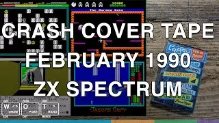 Crash Cover Tape - February 1990 - ZX Spectrum