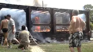 Пожар. Бухта Витязь. 2я серия.