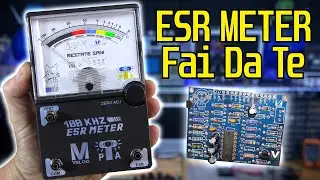 DIY ESR Meter in Assembly KIT Feat. @PierAisa