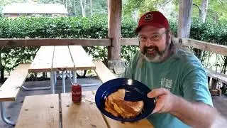 Camp Cooking Tuesday, South Carolina Pimento Cheese and Egg Sandwich