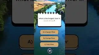 What is the longest river in South Africa ? 🇿🇦