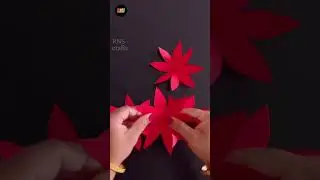 How to make a beautiful paper Flower / 